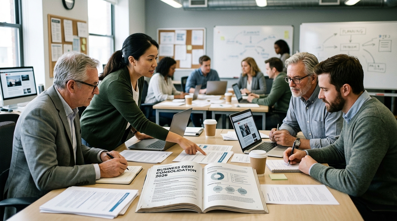 Illustration: Small Business Debt Consolidation Strategies: A 2026 Guide